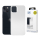 Etui / obudowa na smartfona 3mk Hardy MagSilicone Silver-White do iPhone 15